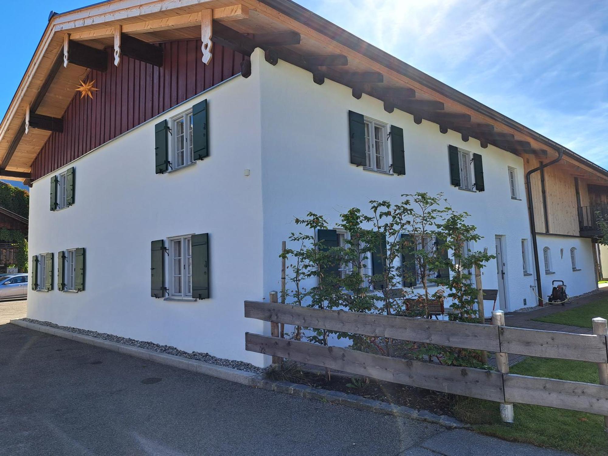 Neu! Ferienwohnungen Im Lueftlmalereck, Hennalahaus Oberammergau Kültér fotó