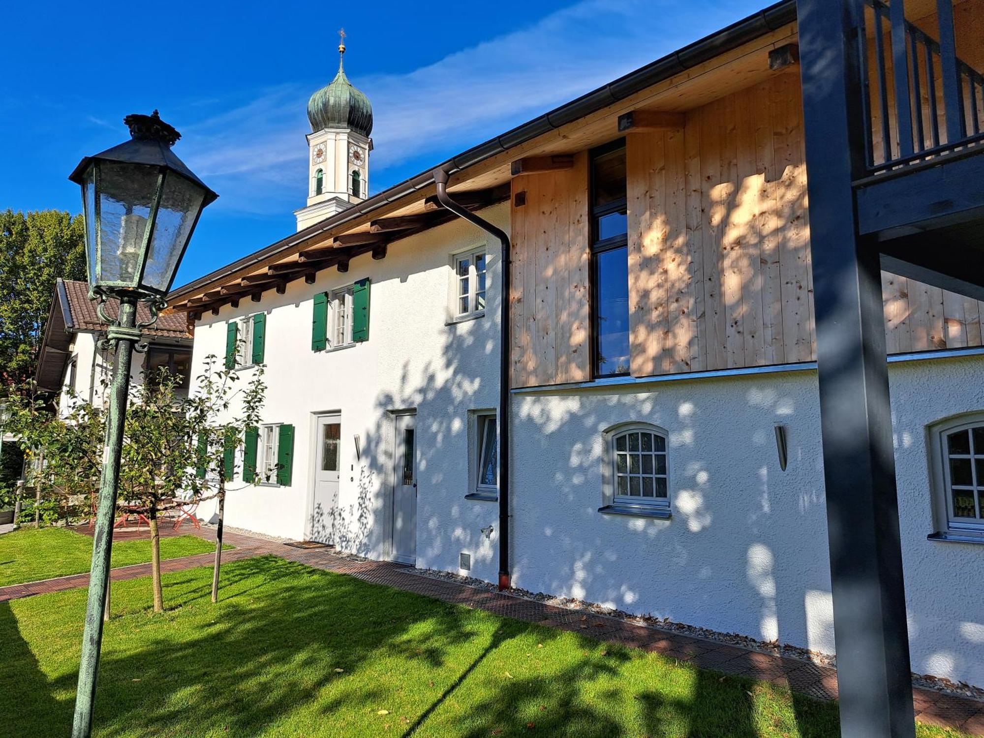 Neu! Ferienwohnungen Im Lueftlmalereck, Hennalahaus Oberammergau Kültér fotó